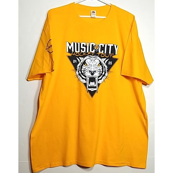 Fruit of the Loom Other - Nashville Predators 2024-25 Home Opener Music City Hockey Tour T Shirt Size XL